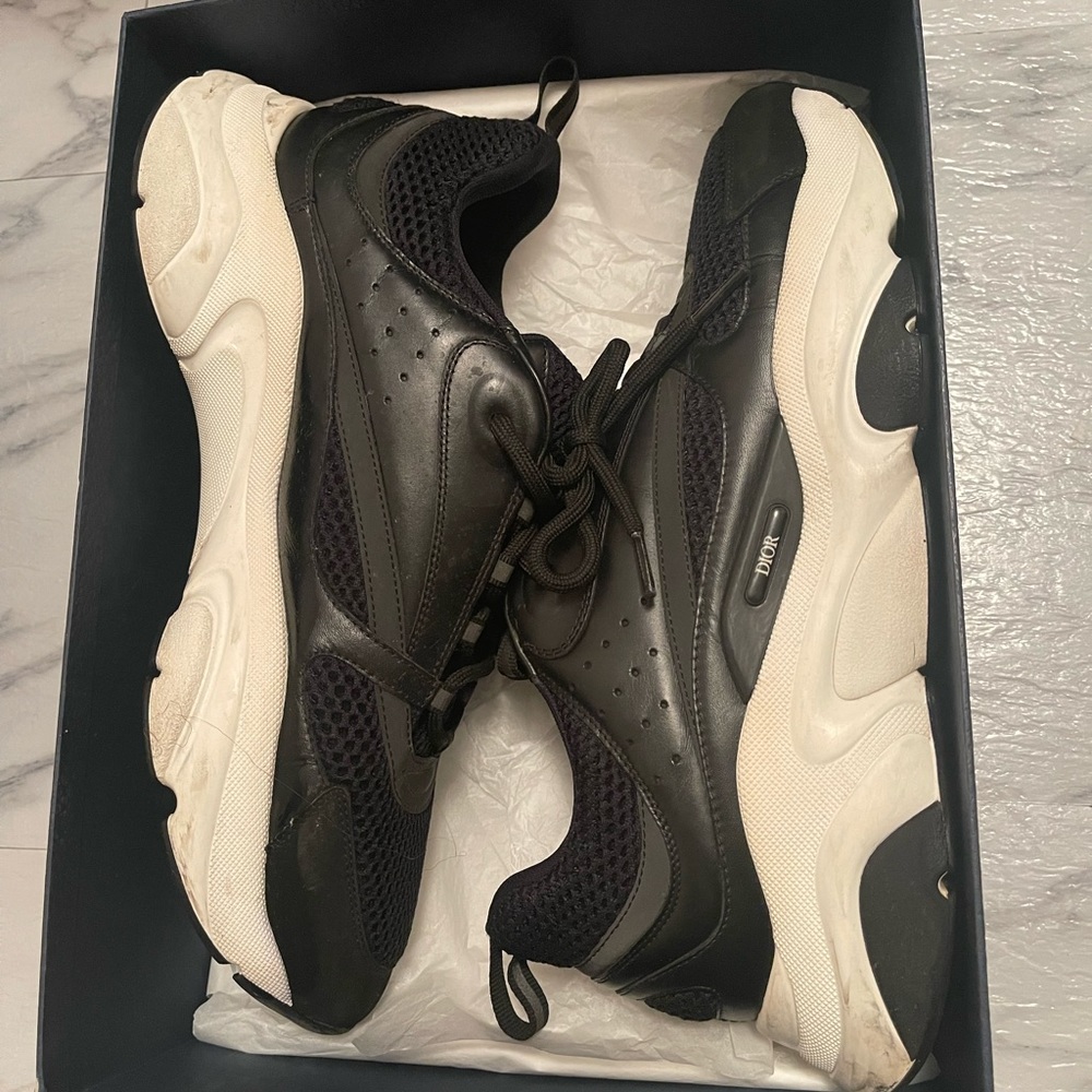 DIOR B22 Black / White MEN SIZE 13    *BEST OFFER*